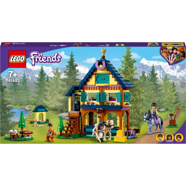 LEGO Friends Конструктор Лесной клуб верховой езды 41683
