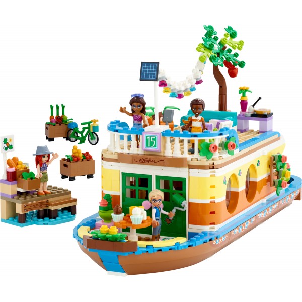 LEGO Friends Конструктор Плавучий дом на канале 41702