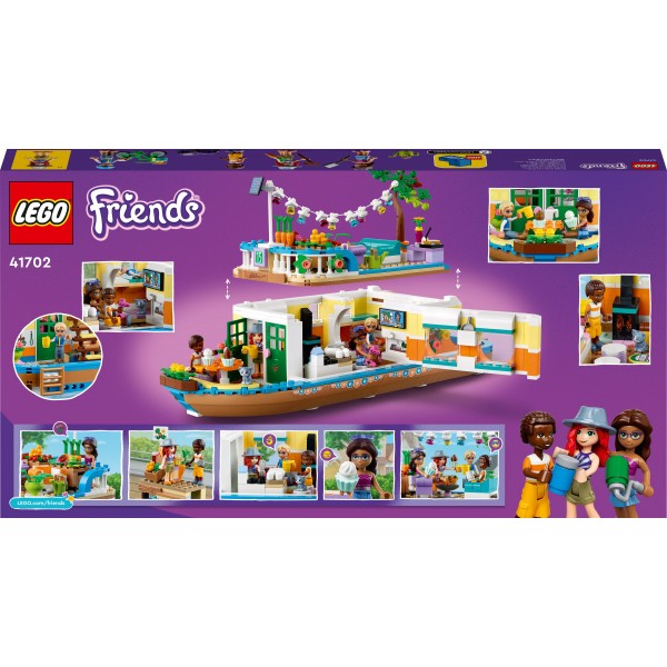 LEGO Friends Конструктор Плавучий дом на канале 41702