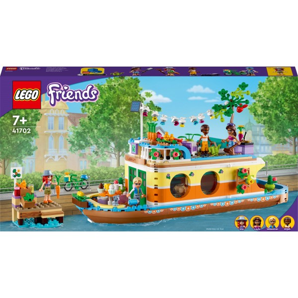 LEGO Friends Конструктор Плавучий дом на канале 41702