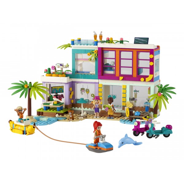 LEGO Friends Конструктор Пляжный дом для отдыха 41709