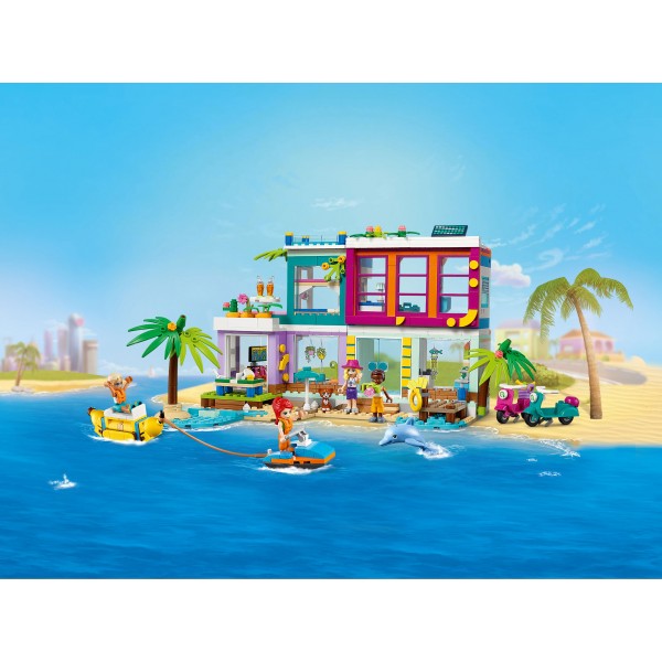 LEGO Friends Конструктор Пляжный дом для отдыха 41709