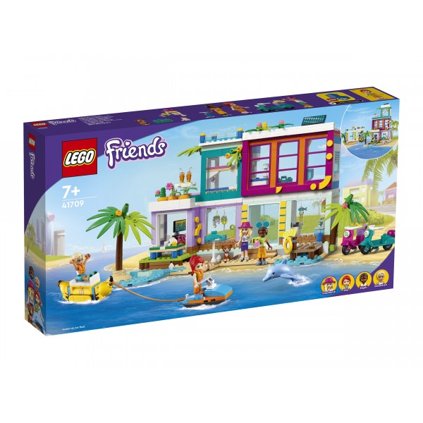 LEGO Friends Конструктор Пляжный дом для отдыха 41709