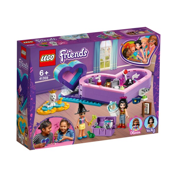 LEGO Friends Конструктор Шкатулка-сердечко дружбы 41359