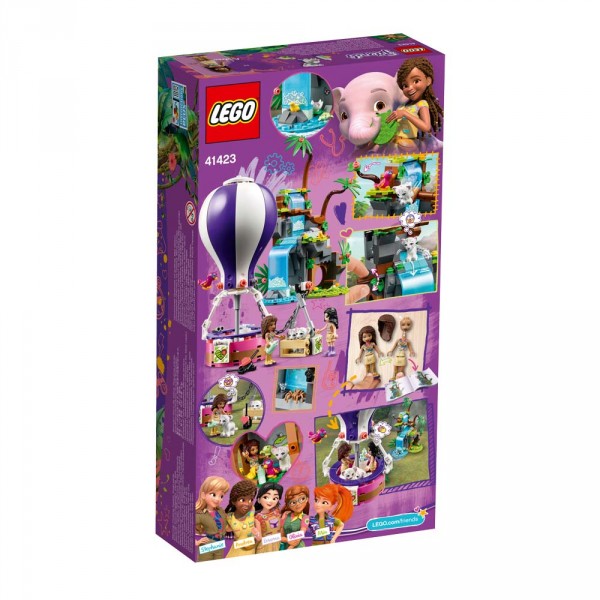 LEGO Friends Конструктор Спасение тигра на воздушном шаре 41423