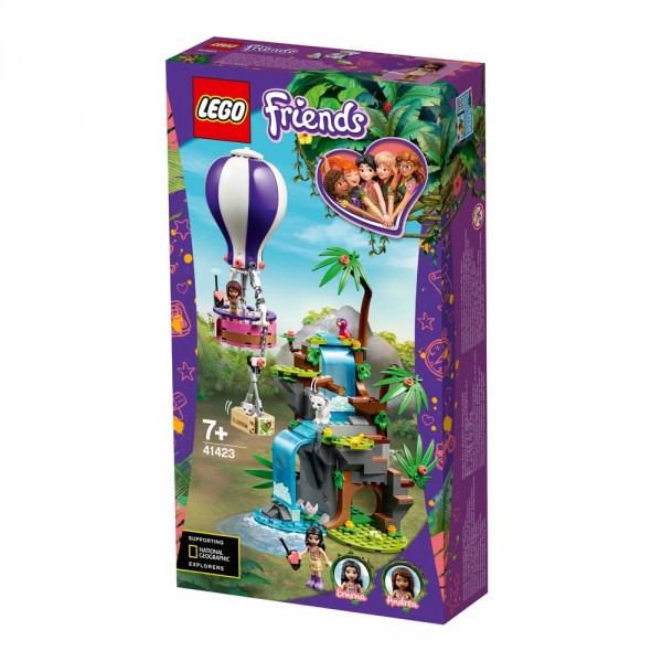 LEGO Friends Конструктор Спасение тигра на воздушном шаре 41423