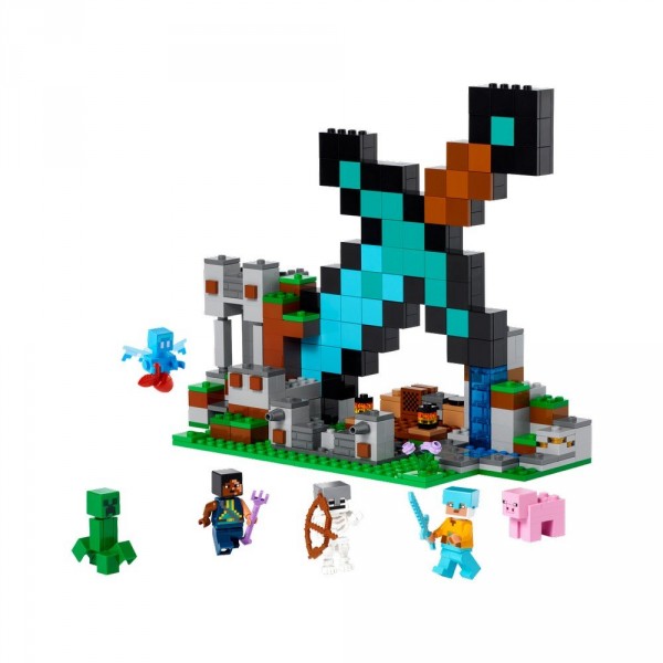 LEGO Майнкрафт (Minecraft) Конструктор Форпост із мечем 21244