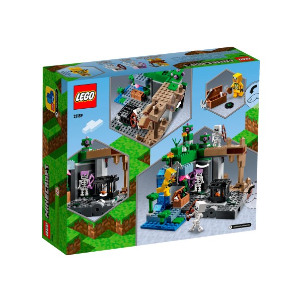 LEGO Майнкрафт (Minecraft) Конструктор Подземелье скелетов 21189