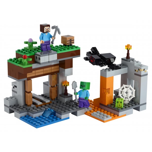 LEGO Майнкрафт (Minecraft) Конструктор Заброшенная шахта 21166