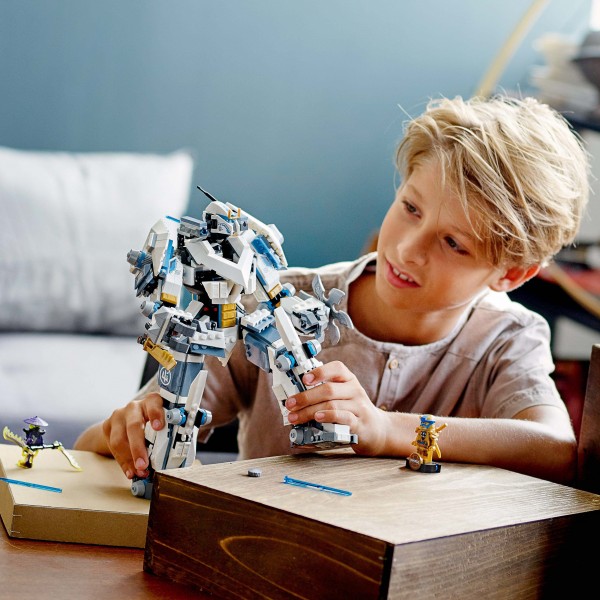 LEGO Ниндзяго (NinjaGo) Конструктор Битва робота-титана Зейна 71738