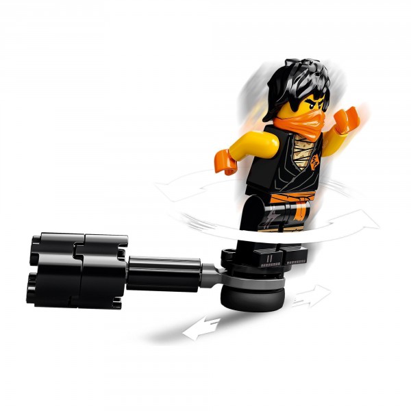 LEGO Ниндзяго (NinjaGo) Конструктор Легендарные битвы: Коул против Призрачного воина 71733