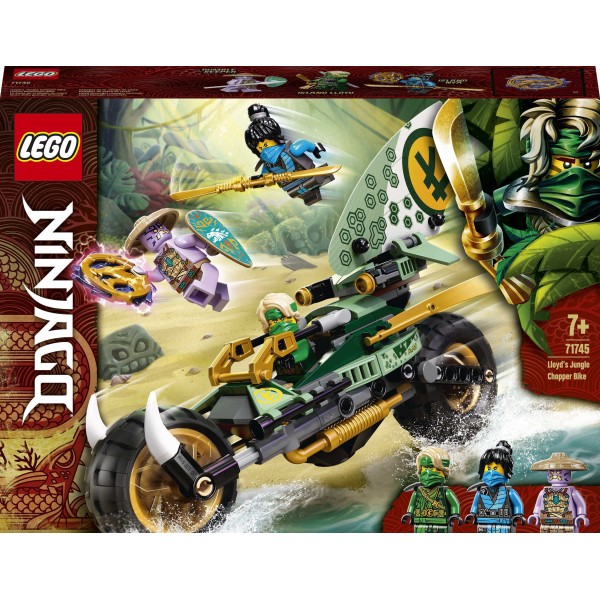LEGO Ниндзяго (NinjaGo) Конструктор Мотоцикл Ллойда для джунглей 71745