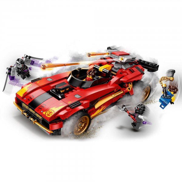 LEGO Ниндзяго (NinjaGo) Конструктор Преследователь ниндзя X-1 71737