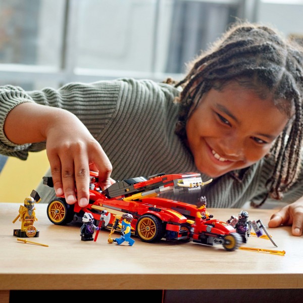 LEGO Ниндзяго (NinjaGo) Конструктор Преследователь ниндзя X-1 71737