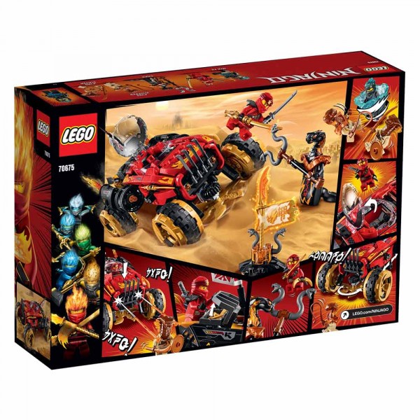 LEGO Ниндзяго (NinjaGo) Конструктор Внедорожник Катана 4x4 70675