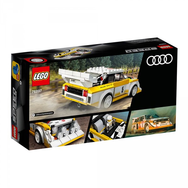 LEGO Speed Champions Конструктор Audi Sport quattro S1 1985 76897
