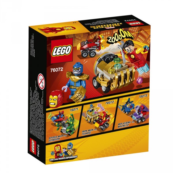LEGO Super Heroes Серія Mighty Micros: Залізна Людина п 76072