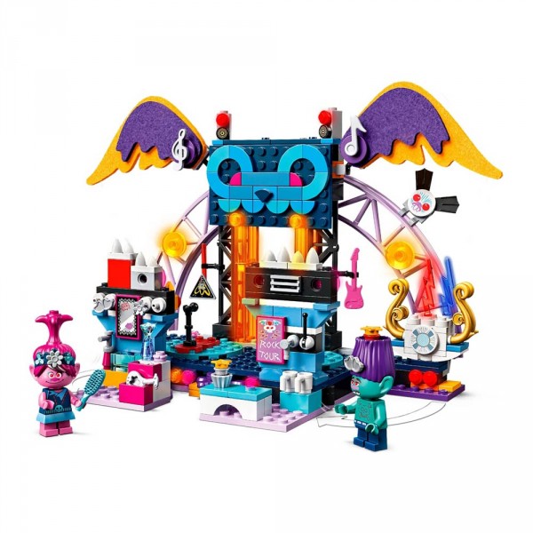 LEGO Trolls world tour Конструктор Грандиозный рок-концерт в городе 41254