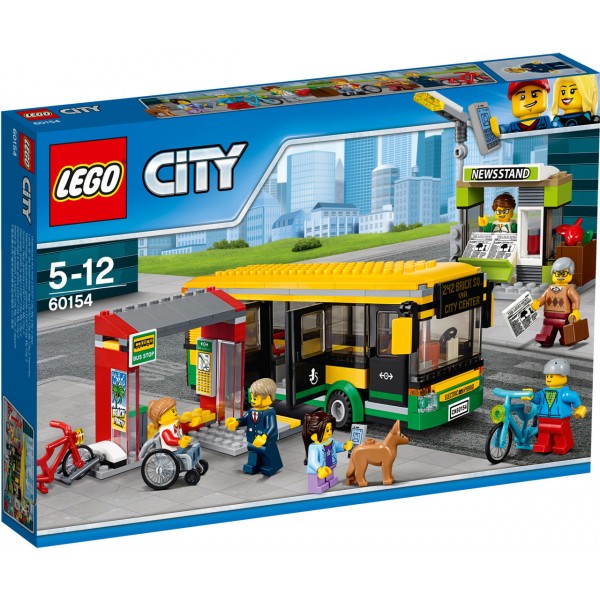 LEGO City Автобусная остановка 60154