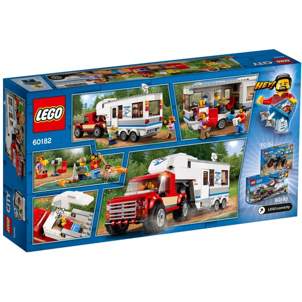 LEGO City Конструктор Пикап и фургон 60182