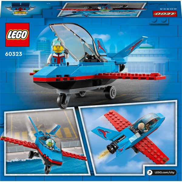 LEGO City Конструктор Трюковый самолёт 60323