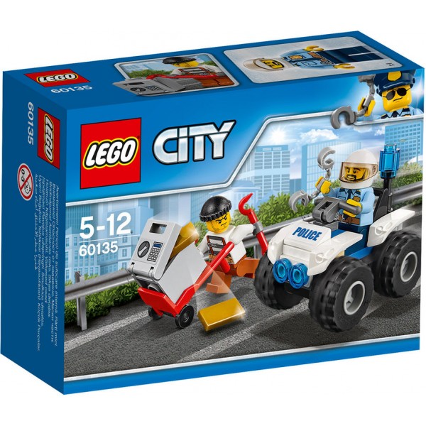 LEGO City Полицейский квадроцикл 60135