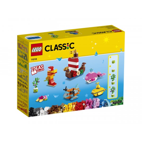 LEGO Classic Конструктор Творческое веселье в океане 11018