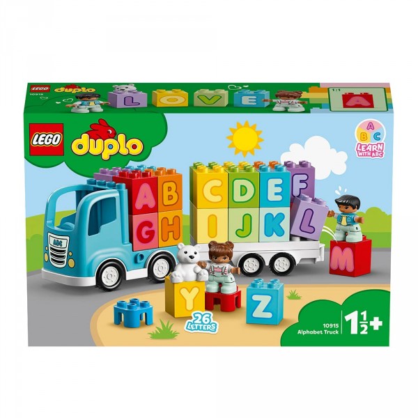 LEGO DUPLO Конструктор Грузовик Алфавит английский 10915