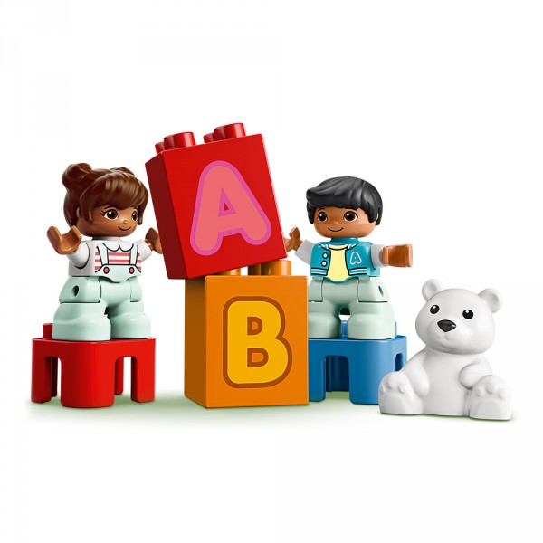 LEGO DUPLO Конструктор Грузовик Алфавит английский 10915