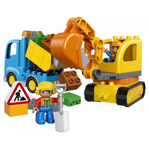 LEGO DUPLO Вантажівка та гусеничний екскаватор 10812