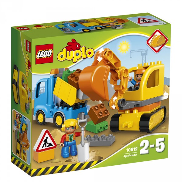 LEGO DUPLO Вантажівка та гусеничний екскаватор 10812
