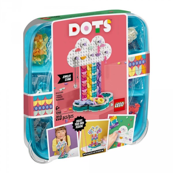 LEGO Friends Dots Радуга подставка для бижутерии 41905