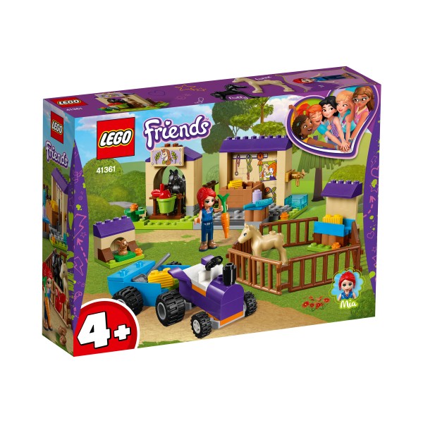 LEGO Friends Конструктор Конюшня для жеребенка Мии 41361