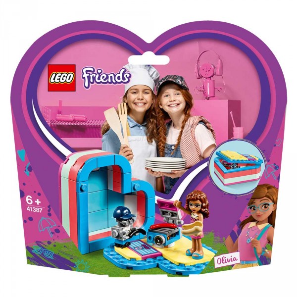 LEGO Friends Конструктор ЛЕГО Летняя шкатулка-сердечко для Оливии 41387