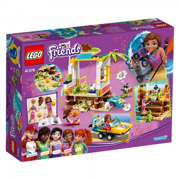 LEGO Friends Конструктор Миссия спасения черепах 41376