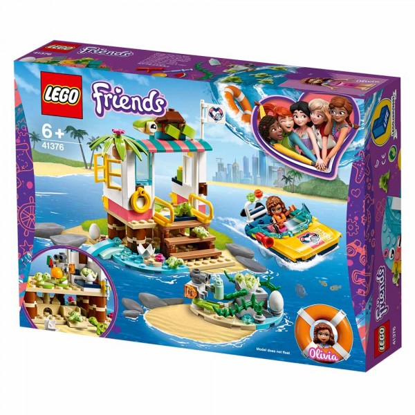 LEGO Friends Конструктор Миссия спасения черепах 41376
