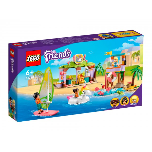 LEGO Friends Конструктор Развлечения на пляже для серферов 41710