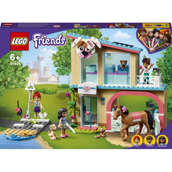 LEGO Friends Конструктор Ветеринарная клиника в Хартлейк-Сити 41446