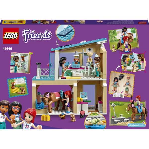 LEGO Friends Конструктор Ветеринарная клиника в Хартлейк-Сити 41446