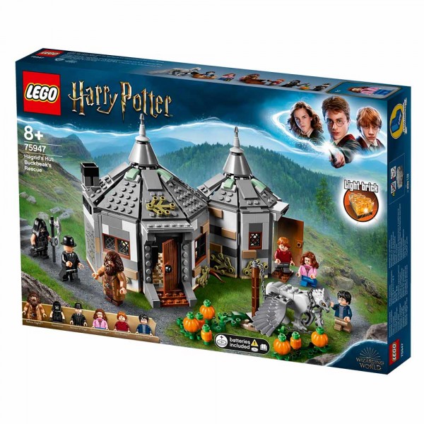 LEGO Harry Potter Конструктор Хижина Хагрида Спасение Клювокрыла 75947