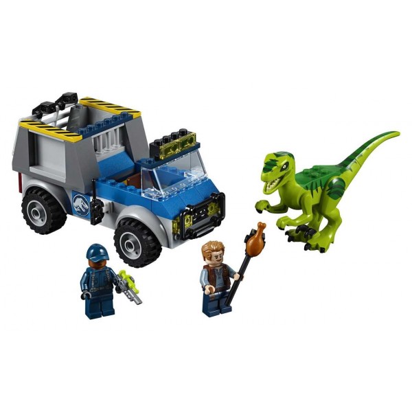 LEGO Juniors Конструктор Лего Грузовик спасателей для перевозки раптора 10757