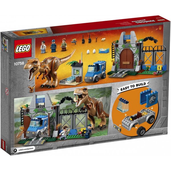 LEGO Juniors Конструктор Лего Побег Ти-Рекса 10758