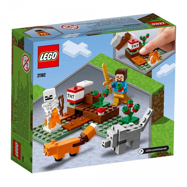 LEGO Майнкрафт (Minecraft) Конструктор Приключения в тайге 21162