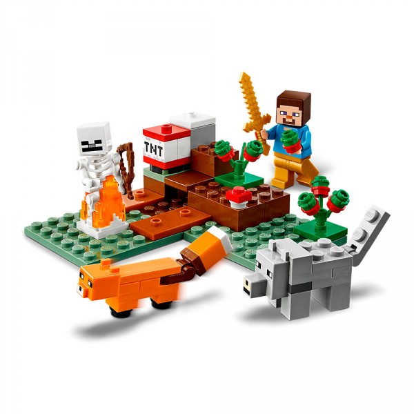 LEGO Майнкрафт (Minecraft) Конструктор Приключения в тайге 21162