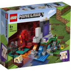 LEGO Майнкрафт (Minecraft) Конструктор Разрушенный портал 