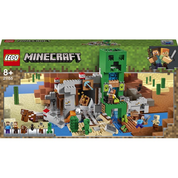 LEGO Майнкрафт (Minecraft) Конструктор Шахта Крипера 21155