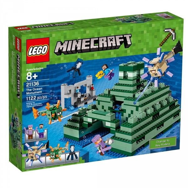 LEGO Майнкрафт (Minecraft) Подводная крепость 21136