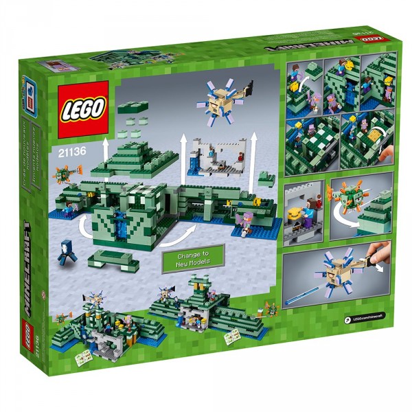 LEGO Майнкрафт (Minecraft) Подводная крепость 21136