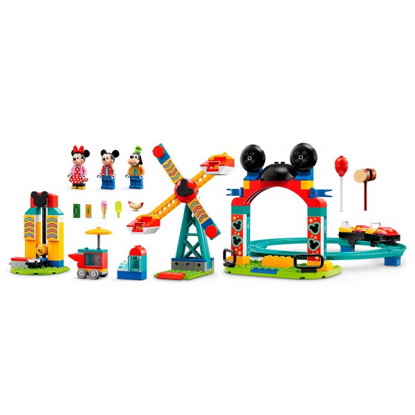 LEGO Mickey and Friends Конструктор Микки, Минни и Гуфи на веселой ярмарке 10778