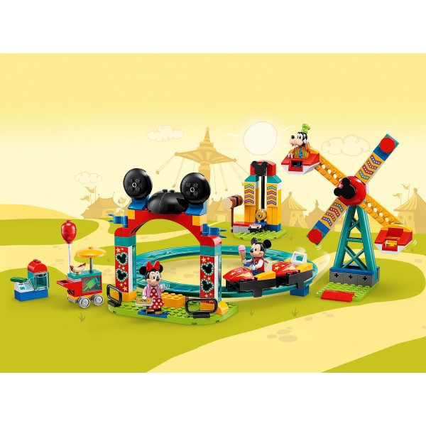 LEGO Mickey and Friends Конструктор Микки, Минни и Гуфи на веселой ярмарке 10778